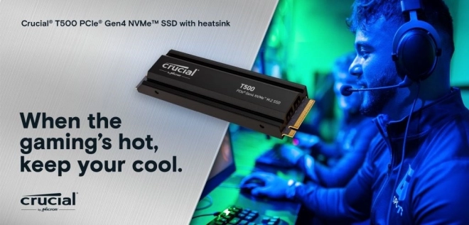 Dysk SSD Crucial pentru gaming și editare