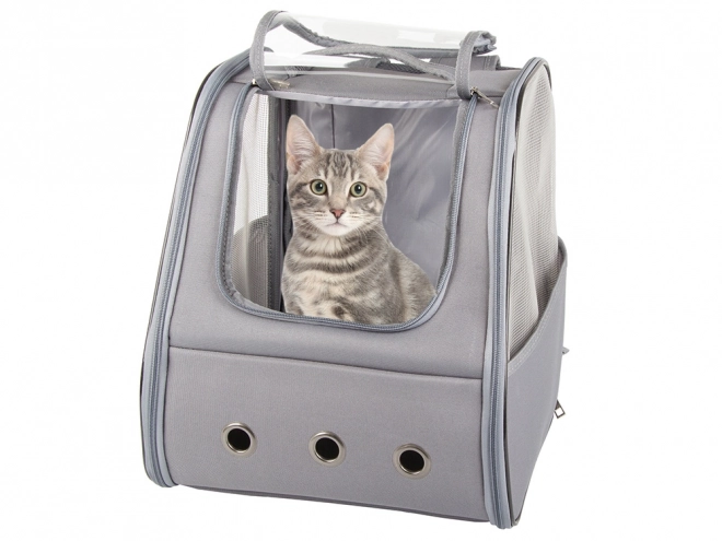 Rucsac pentru animale de companie cu ventilație și fereastră
