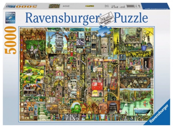 Puzzle Ravensburger Orașul Bizar 5000 piese