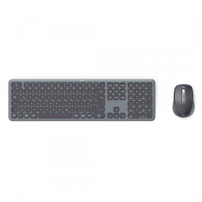 Set tastatură și mouse negru-gri