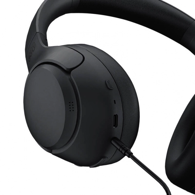 Căști wireless QCY H3 cu ANC în culoarea neagră