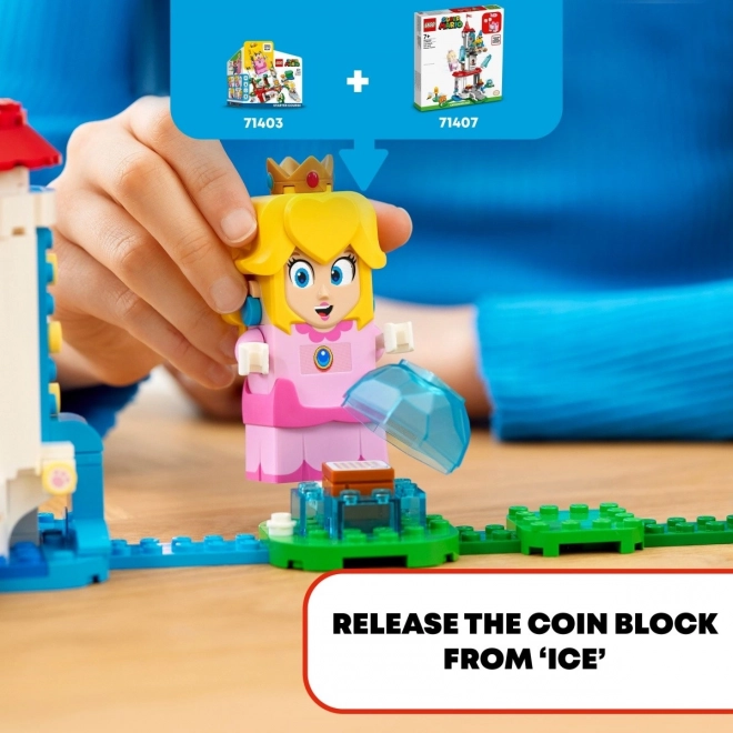 LEGO Super Mario Pisica Peach și Turnul Înghețat set de extindere