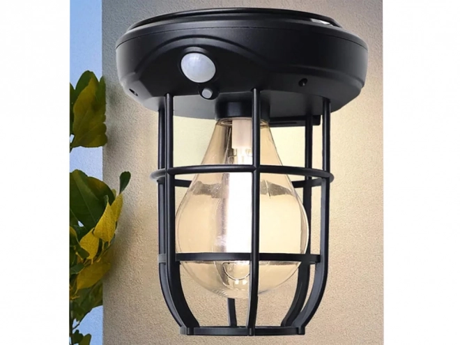 Lampa solară cu senzor de apus și mișcare