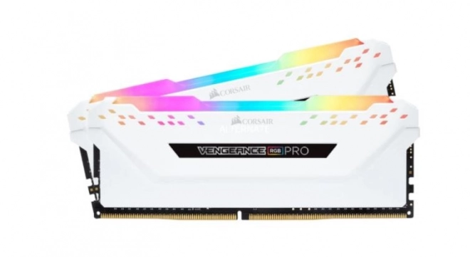 Memorie Corsair Vengeance RGB 16GB DDR4 3200 MHz Alb