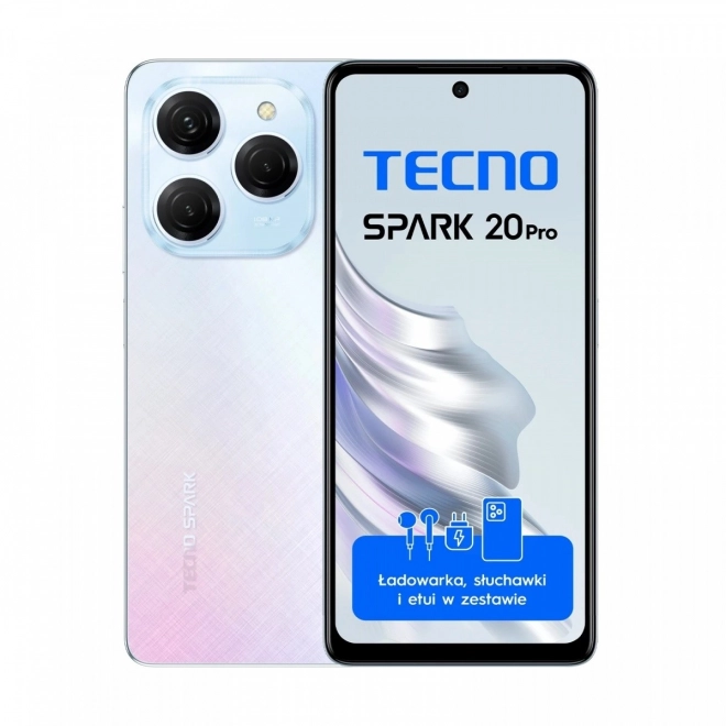 Telefon inteligent Tecno SPARK 20 Pro Frosty Ivory