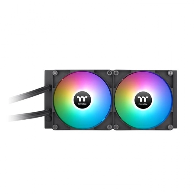 Răcire cu apă Thermaltake TH280 V2 ARGB cu bloc de cupru pentru CPU și două ventilatoare de 140mm