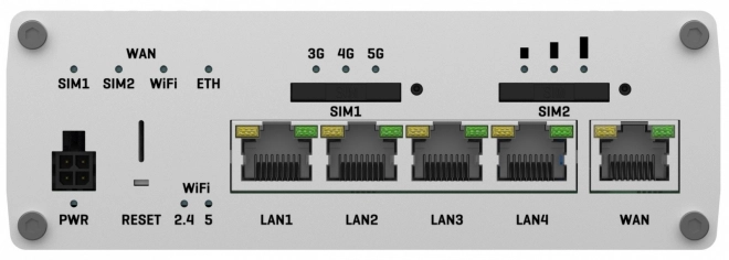 Router 5G dual SIM cu GNSS și WiFi