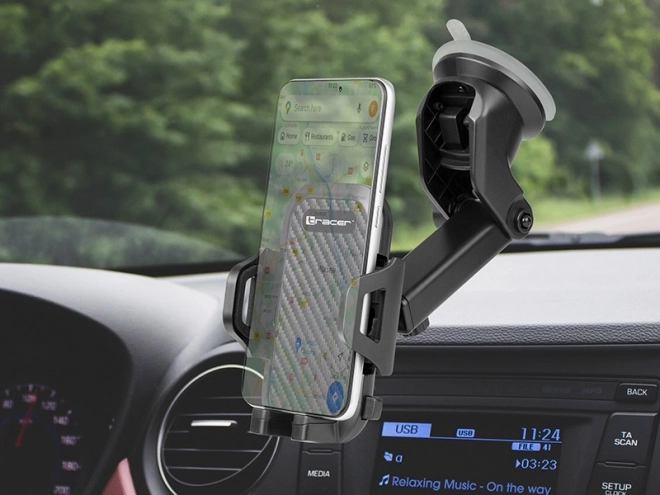 Suport auto extensibil pentru telefon