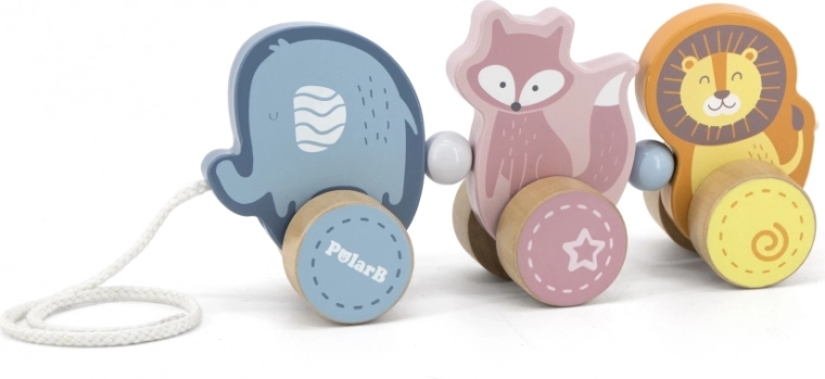 Trenuleț adorabil cu animăluțe