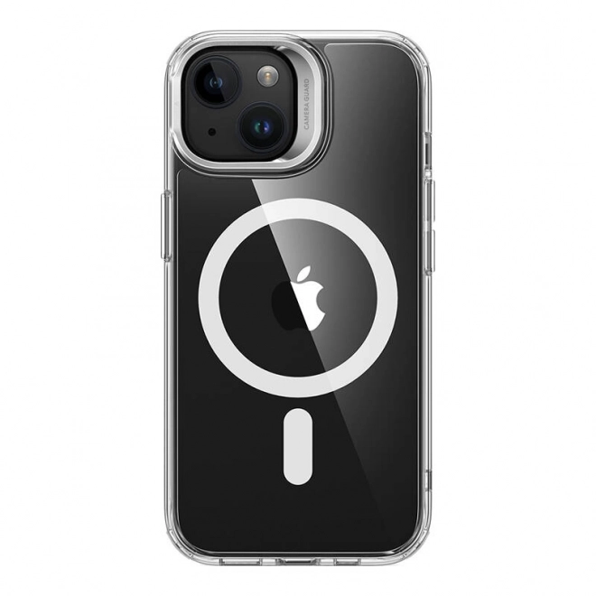 Carcasa hibridă ESR cu suport pentru iPhone 15, MagSafe, transparent