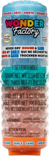 Aluat și nisip care nu se usucă niciodată