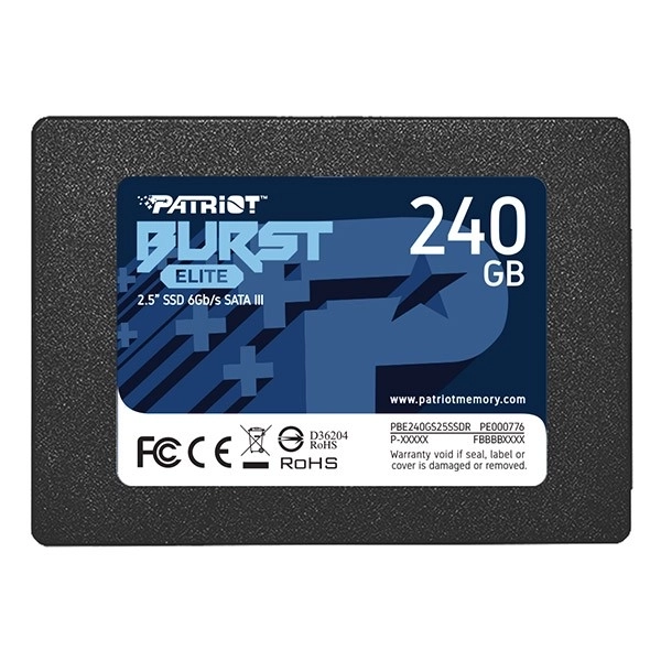 Ssd Patriot Burst Elite 240GB 2.5 SATA III