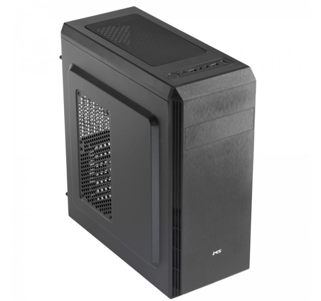 Carcasă de calculator MS Element M310, neagră
