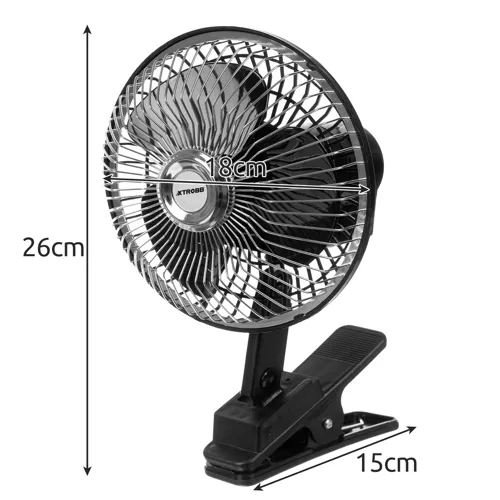 Ventilator auto rotativ cu clemă Xtrobb