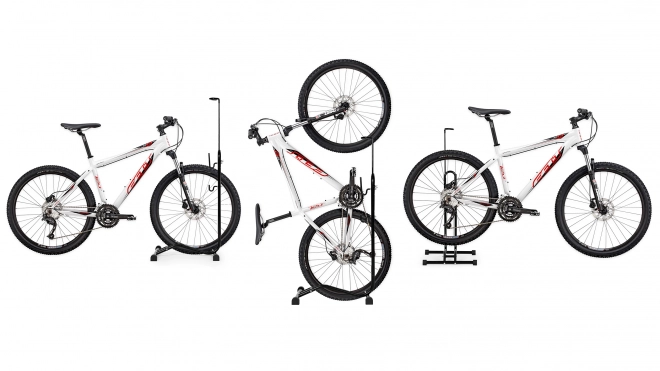 Suport pentru biciclete 3-în-1 negru