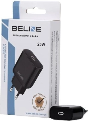Încărcător de rețea 25W GaN USB‑C PD 3.0 fără cablu – negru