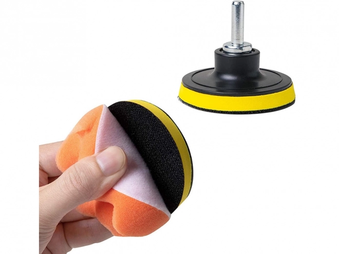 Set de bureți de lustruit pentru bormașină 80 mm