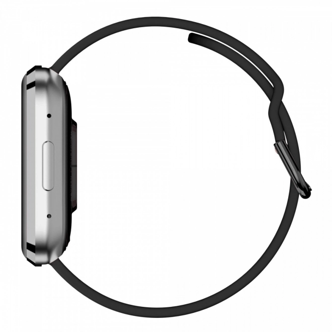 Smartwatch Garett GRC Style argintiu-negru