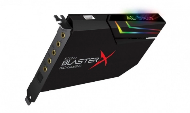 Placă de sunet sound blaster x ae-5 plus