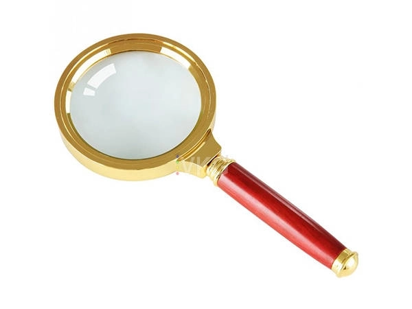 MANIPULARE CLASICĂ LUPA 80mm STICLĂ AURIE ELEGANTĂ