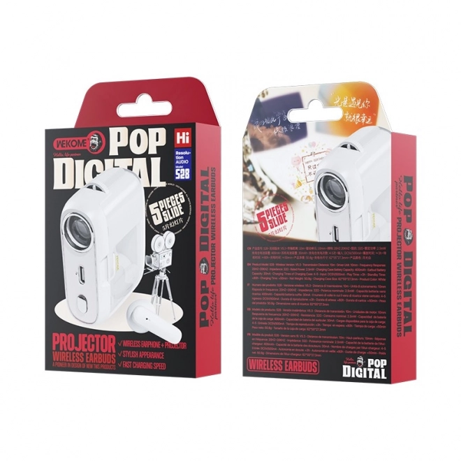 Căști wireless cu funcție de proiecție WeKome