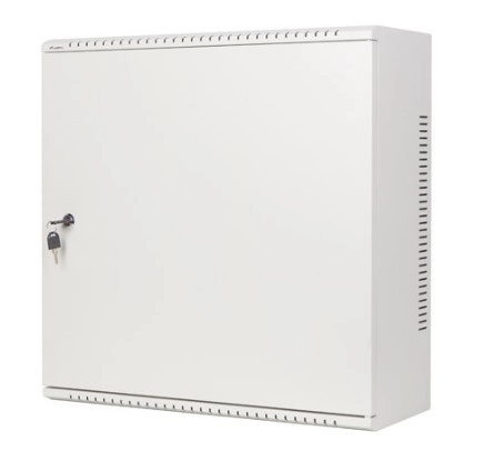 Dulap rack de instalații suspendat 19 inci 6U+3U, culoare gri