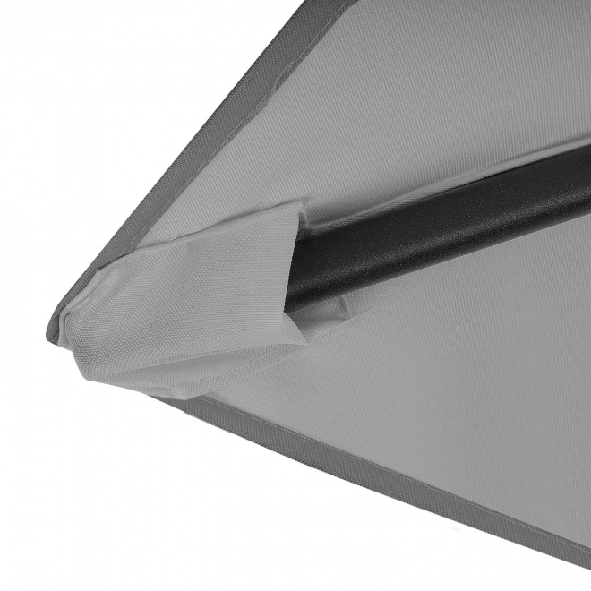 Umbrelă de grădină balcon pliabilă 210 cm gri
