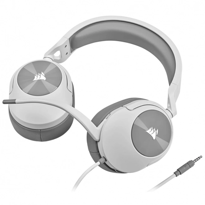 Căști stereo albe HS55
