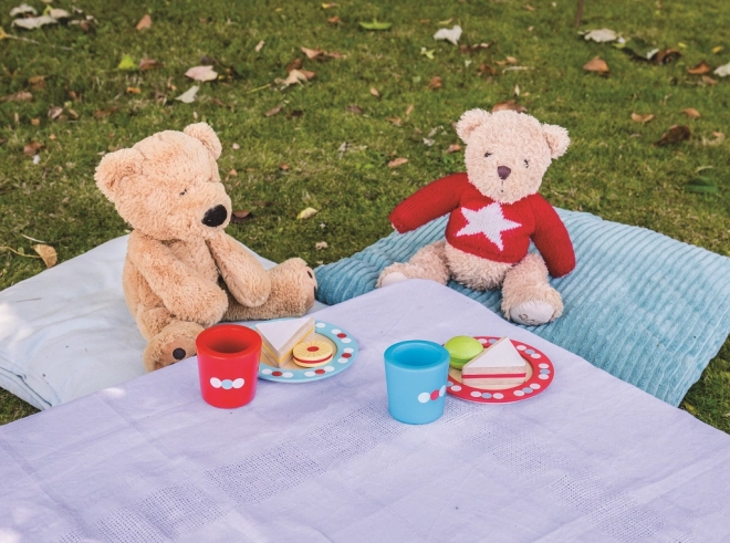 Set ceai cu buline Bigjigs Toys