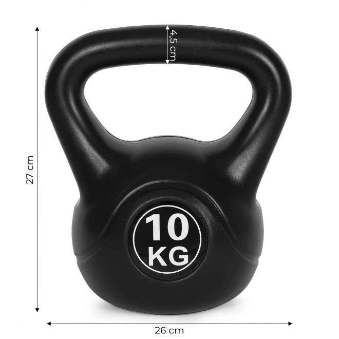 Kettlebell 10 kg ModernHome pentru exerciții