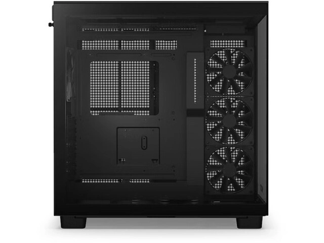 Carcasă NZXT H9 Flow cu fereastră negru