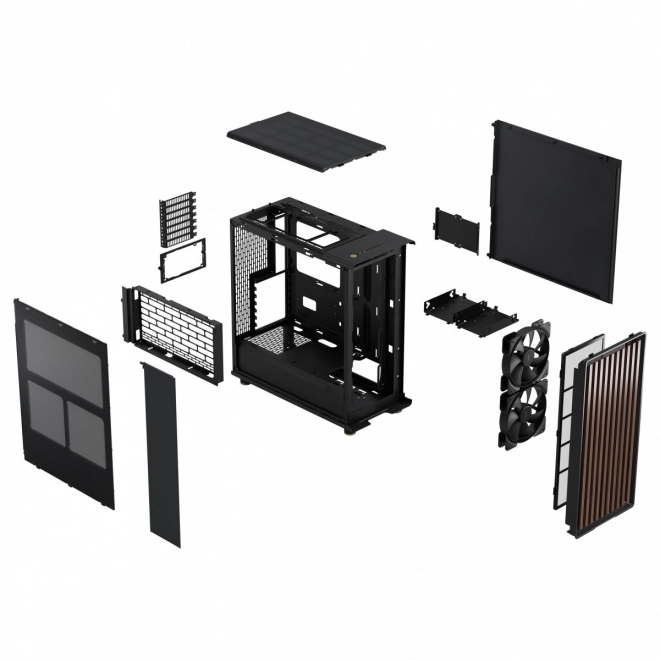 Carcasă pentru jocuri North Charcoal Black