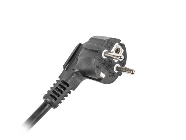 Listă de alimentare Rack PDU Lanberg 19 inci 1U 16A 5x Schuko neagră