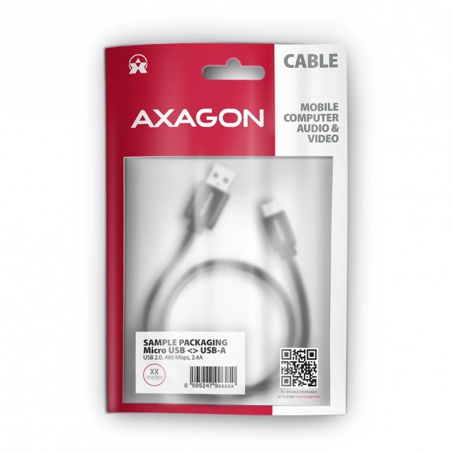 Cablu USB MicroUSB de înaltă calitate, lungime 2m