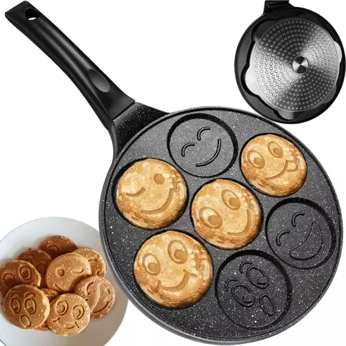 Tigaie pentru ouă și clătite cu emoticoane Ruhhy