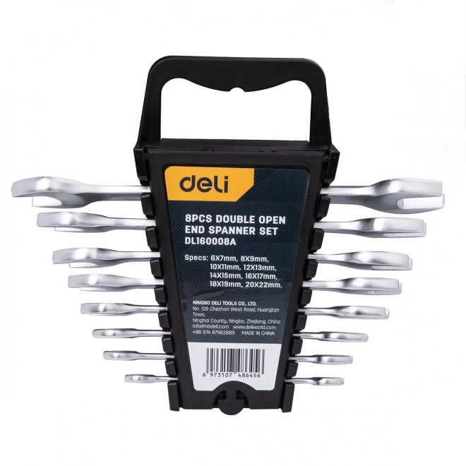 Set chei cu inele duble 8 piese Deli