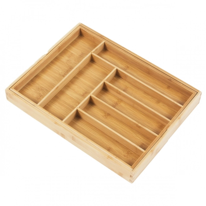 Organizator extensibil din bambus