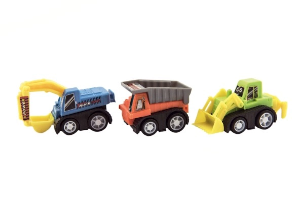 Set cu 6 vehicule de construcții diferite
