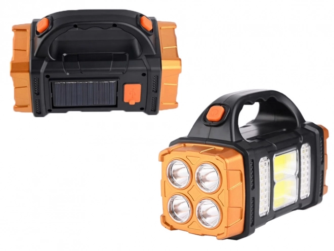 Lampa solară portabilă cu LED și încărcător