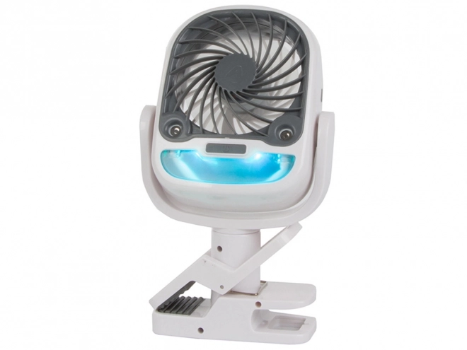 Ventilator USB de masă cu iluminare RGB și umidificator 2 în 1