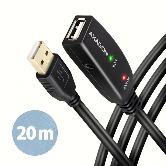 Cablu prelungitor USB 2.0 activ 20m