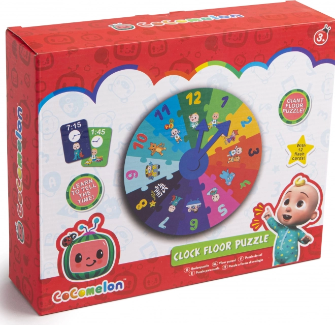 Cocomelon primul meu ceas puzzle