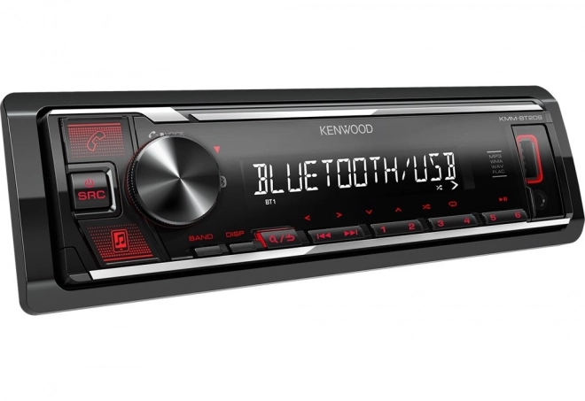 Radio auto Kenwood cu Bluetooth și redare muzicală