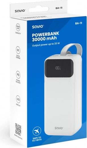 Capacitate uriașă de 30000 mAh pentru zile fără priză