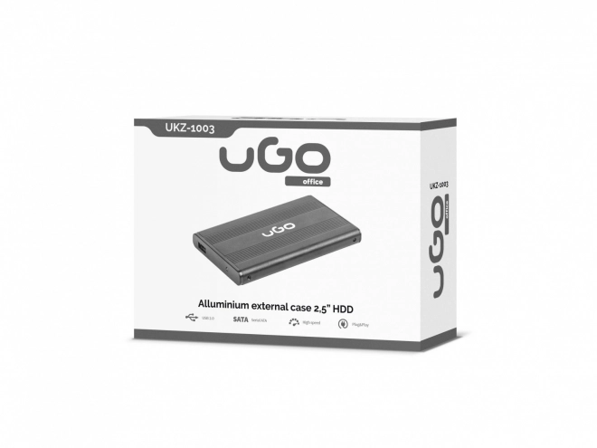 Carcasă externă SATA 2,5'' USB 2.0 din aluminiu