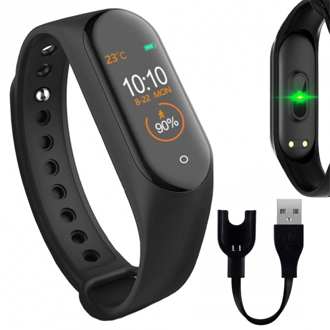 Brățară sport Smartwatch cu monitor de ritm cardiac și pedometru
