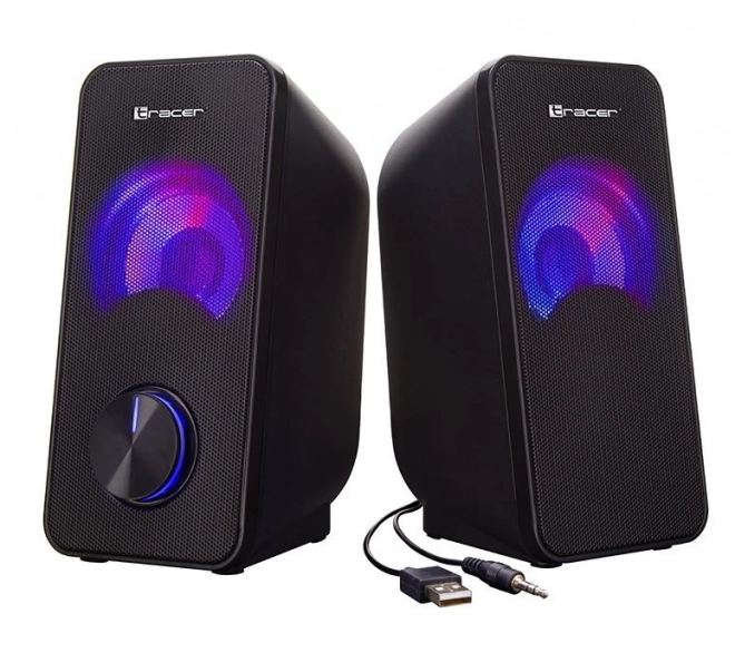 Boxe RGB cu iluminare LED