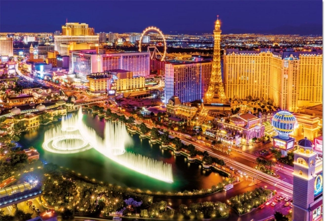 Panorama iconică a Las Vegasului