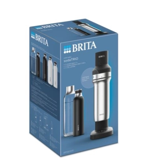 Saturator sodaTRIO negru