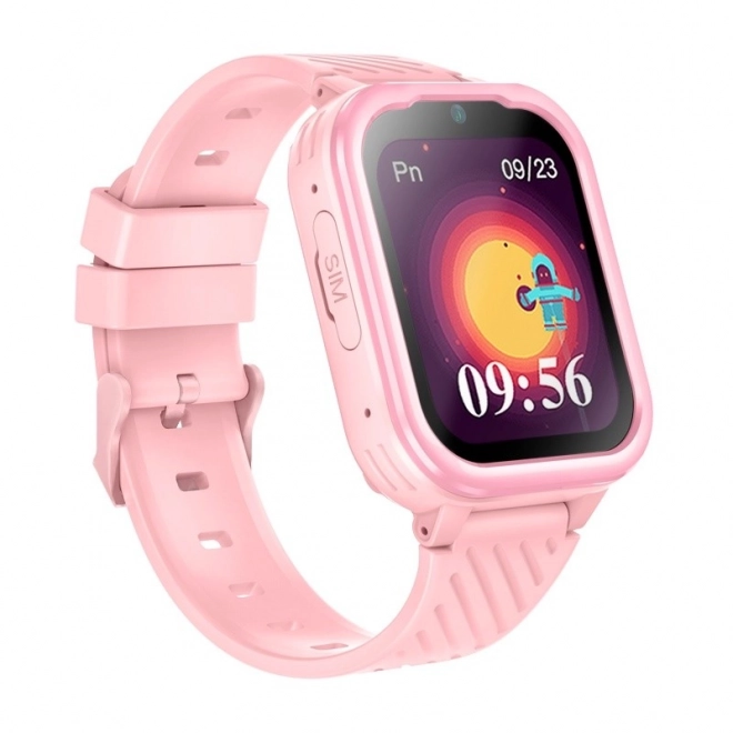 Smartwatch copii cu 4G roz